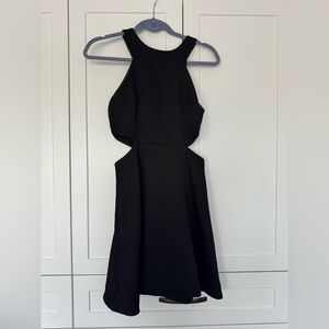 Club Monaco Black Cut Out Dress